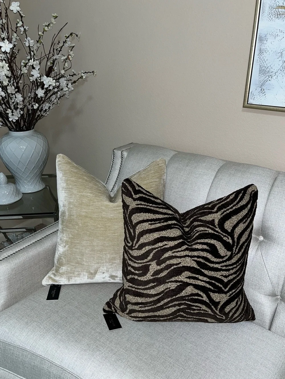 P/Kaufmann listing pillow